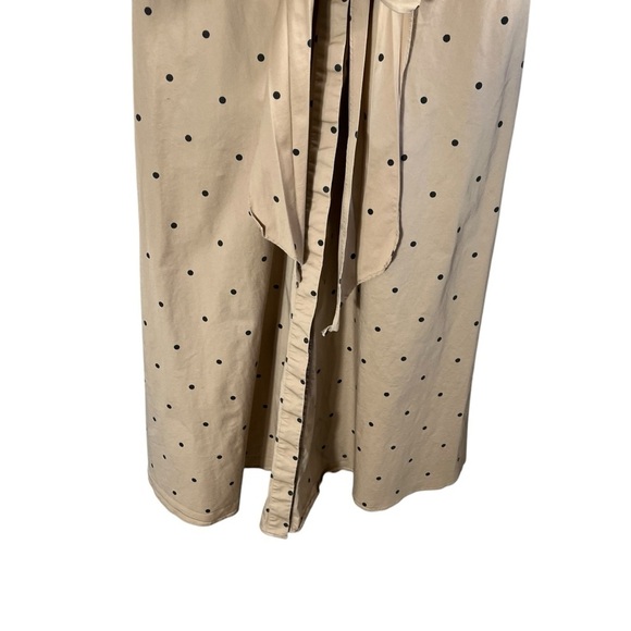 WYATT WYLDE Veronica Midi Dress in Khaki Spot - Picture 6 of 12